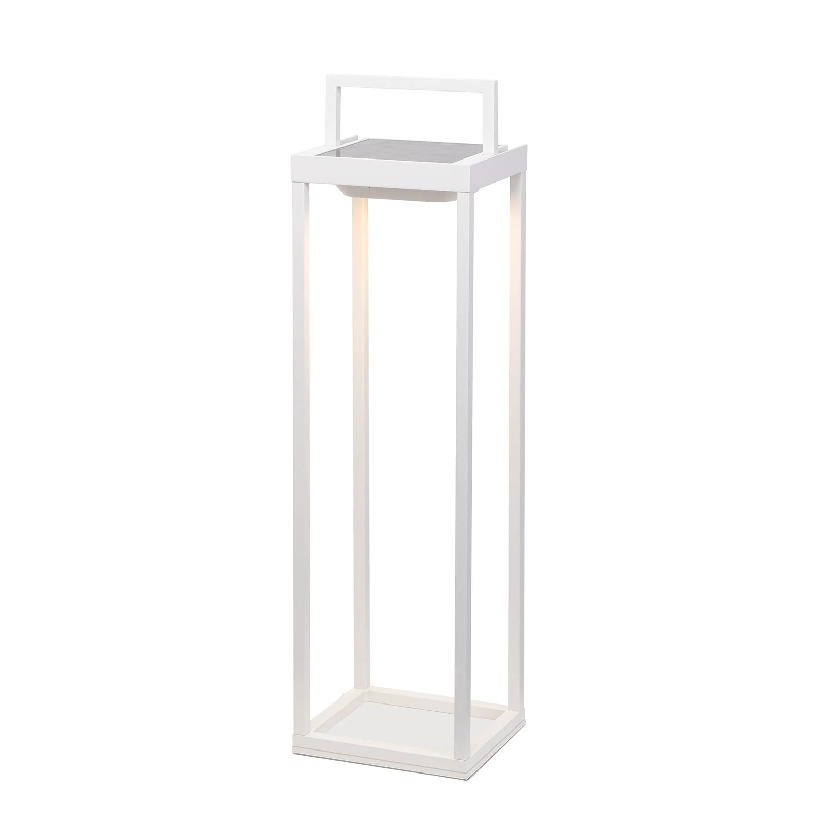 Home Solar 2 Matt White LED Floor Lamp