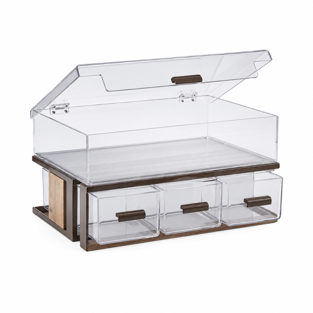 Serve 3-Draw Display with Tray 560x360x330mm