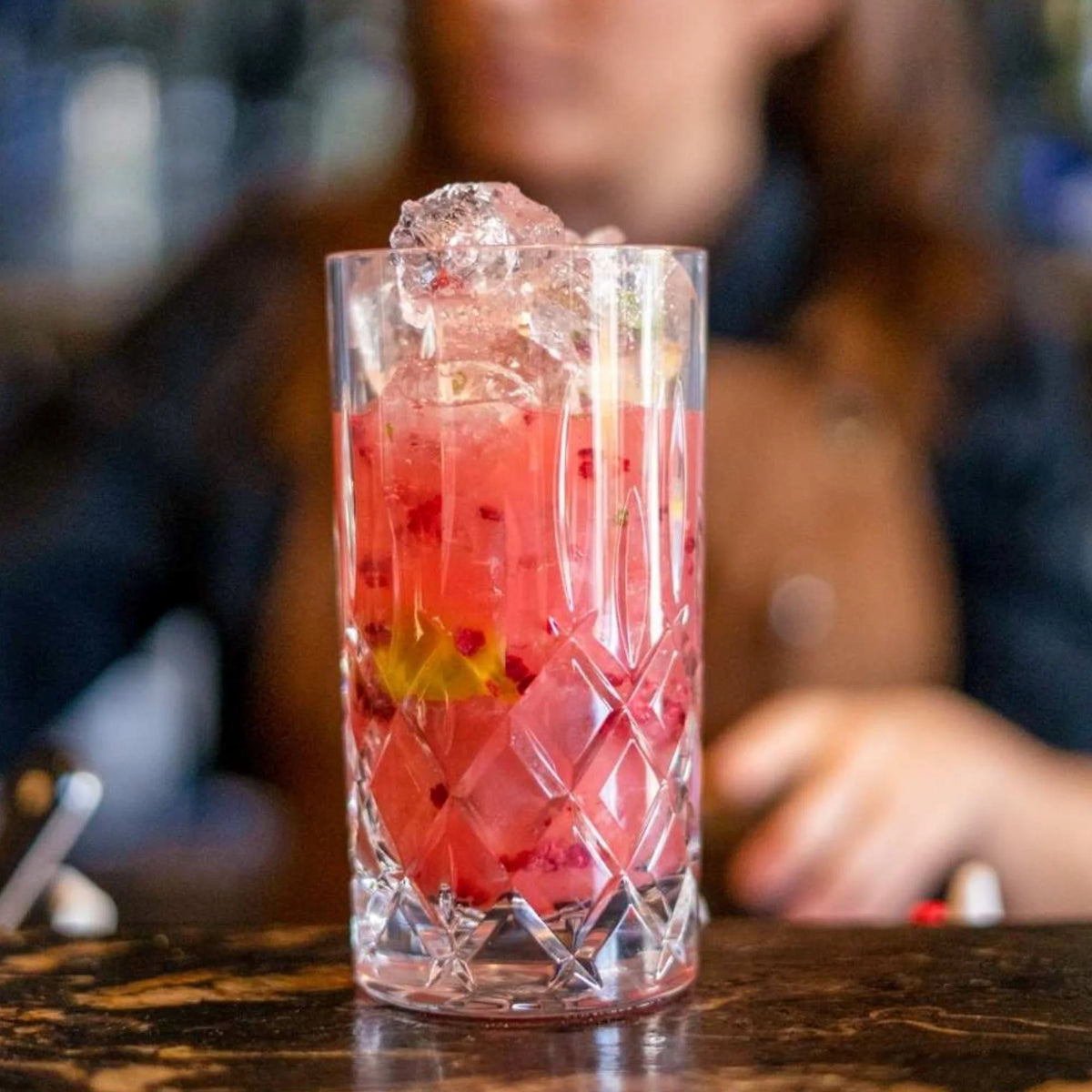 Diamond Cut Highball Polycarbonate 415ml