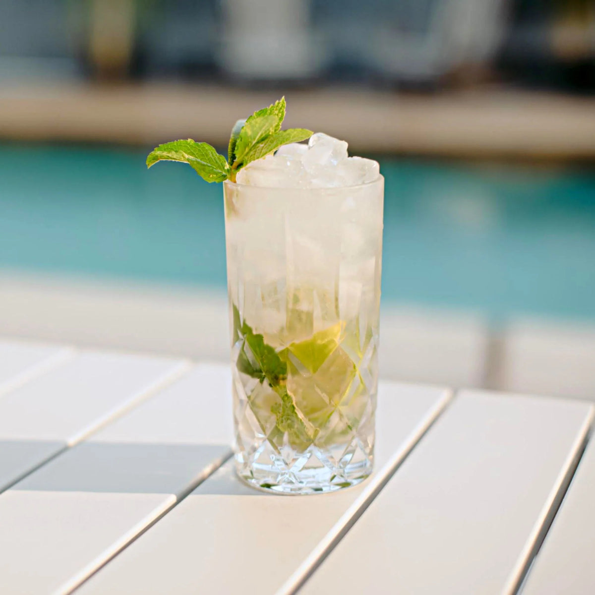 Diamond Cut Highball Polycarbonate 415ml