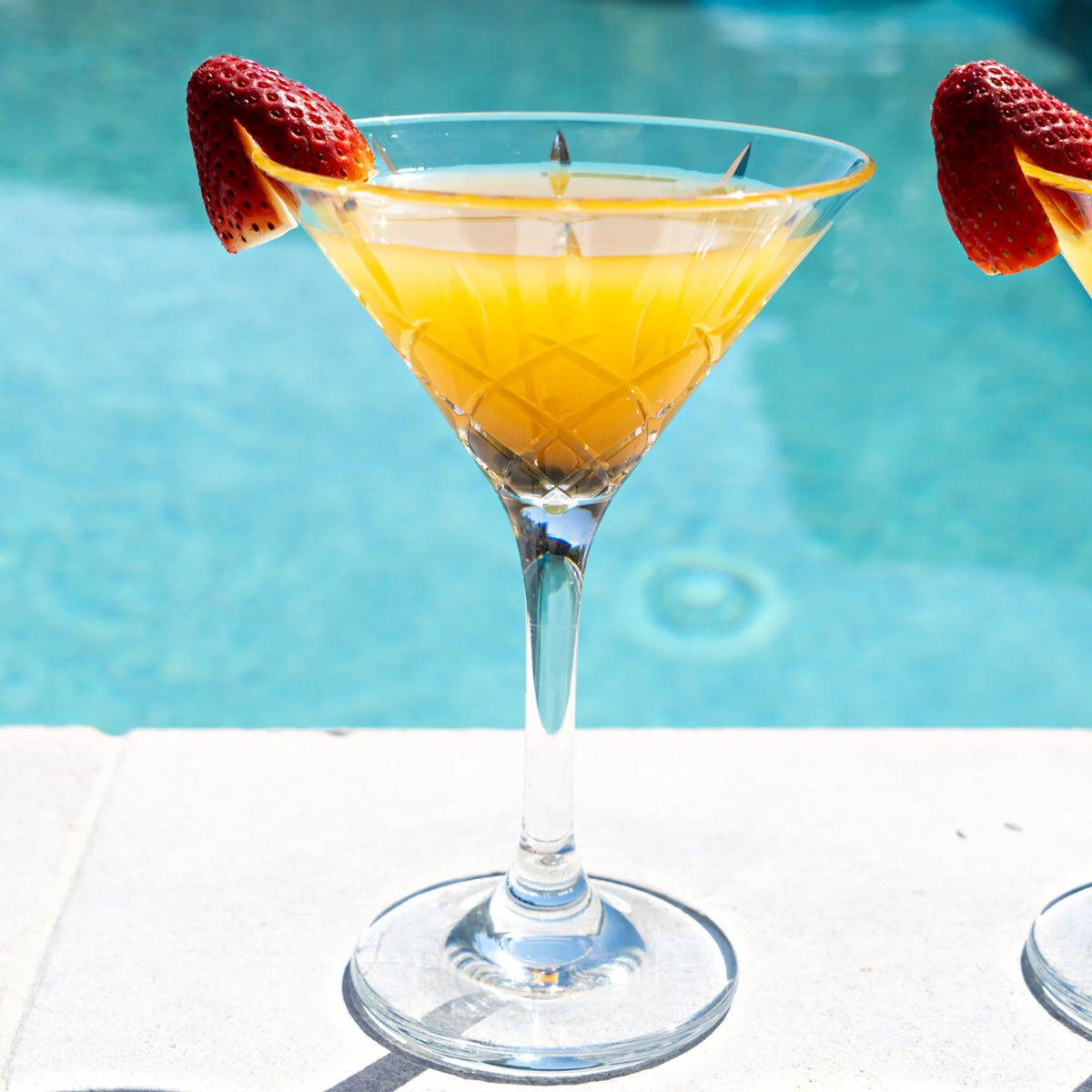 Diamond Cut Martini Polycarbonate 235ml