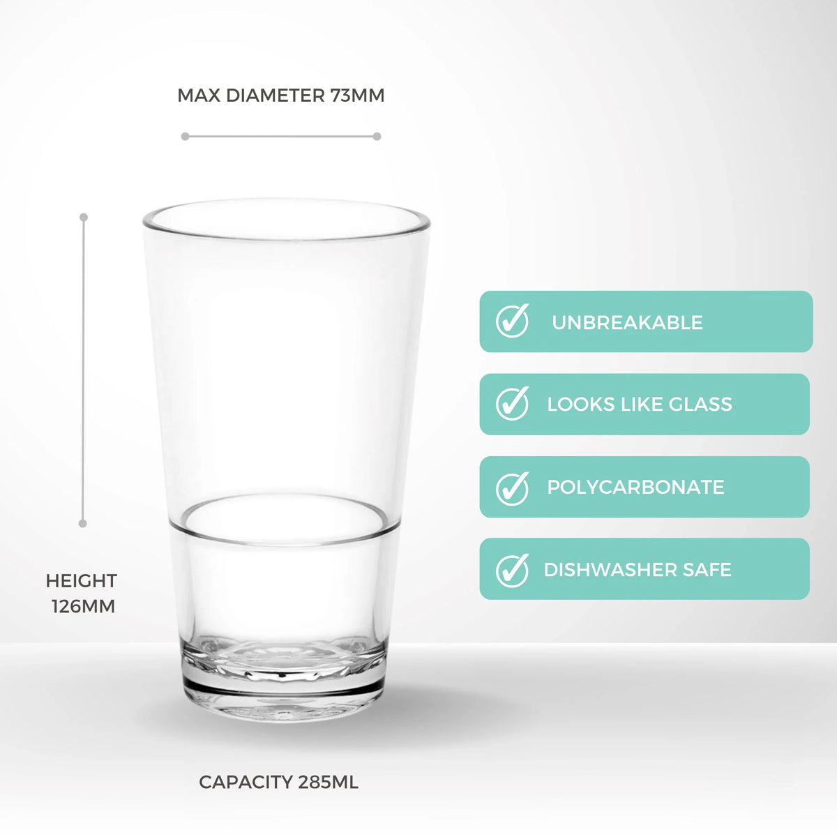 Essentials Highball Beer W&amp;M Certified, Nucleated 285ml