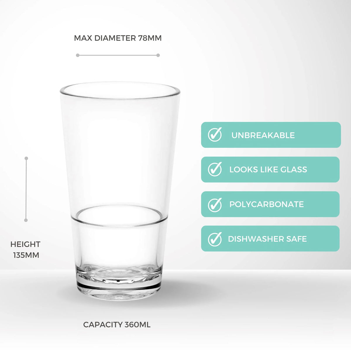 Essentials Highball Beer W&amp;M Certified, Nucleated 360ml