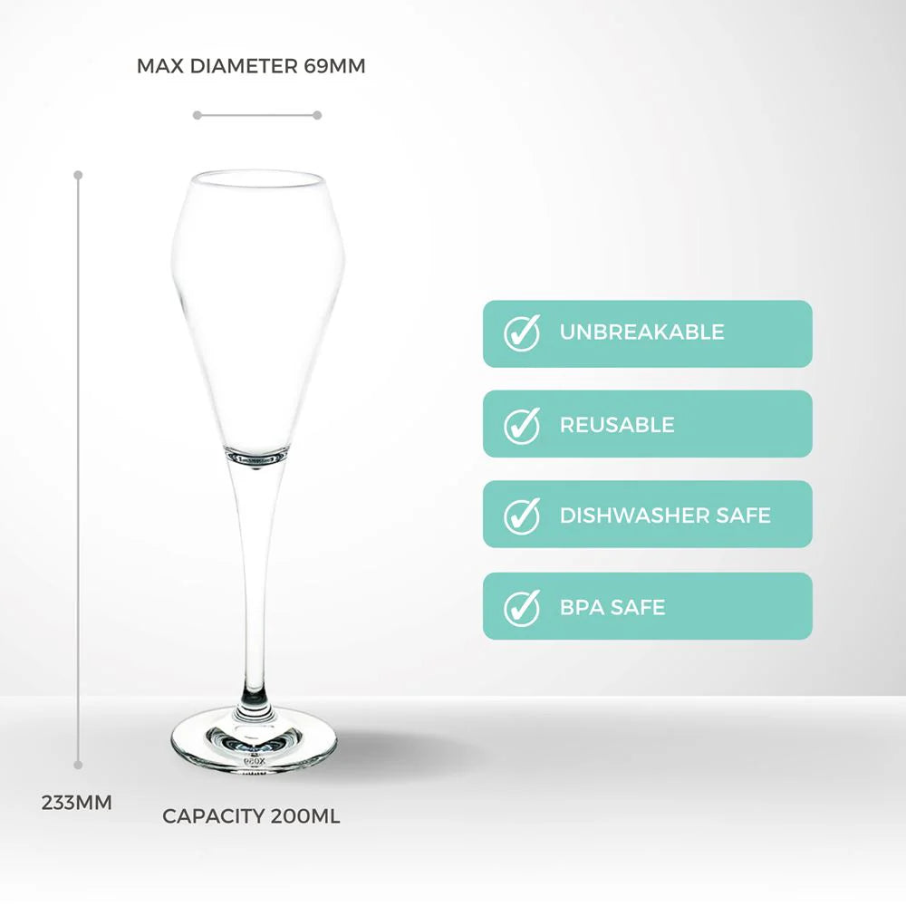 Sip Easy Prosecco Polycarbonate 200ml