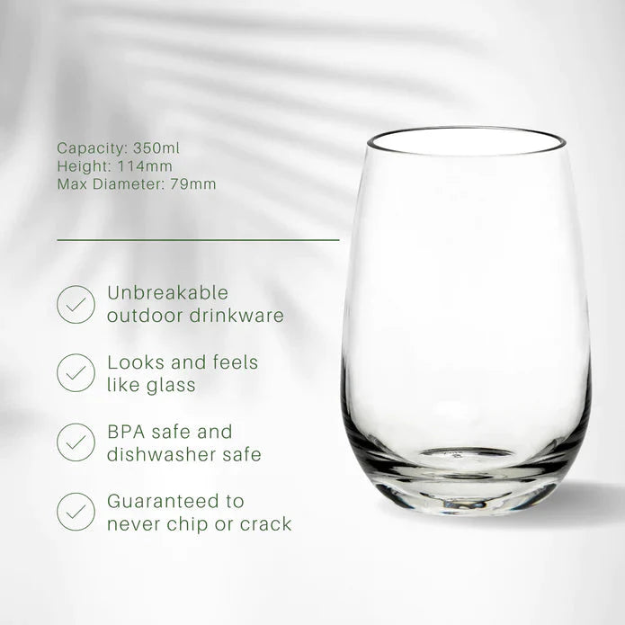 Essentials Stemless Wine Polycarbonate 350ml