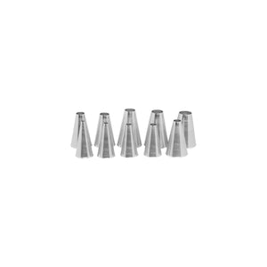 Piping Tube Plain Set 10pc