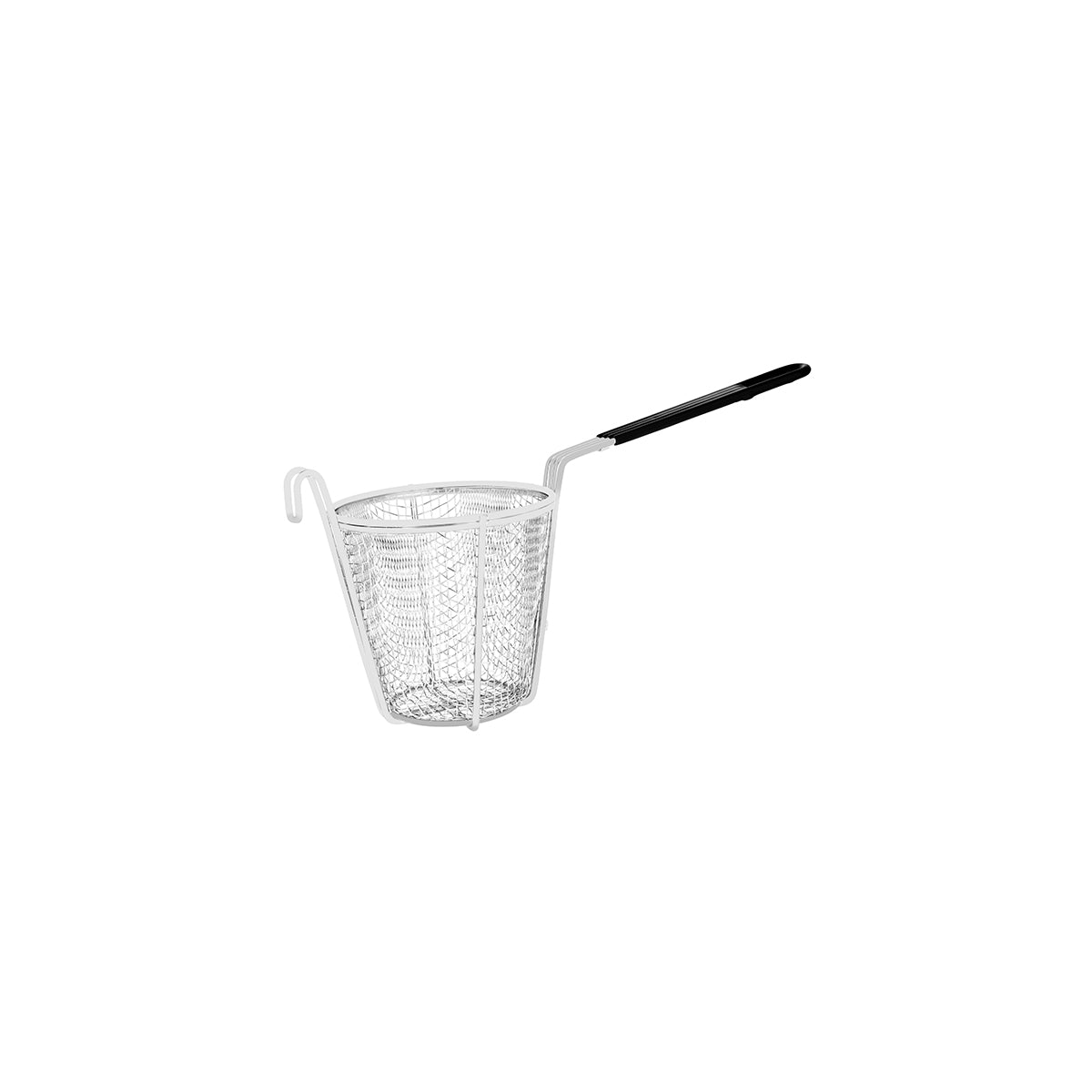02715 Chef Inox Fry Basket Round 150x360mm Tomkin Australia Hospitality Supplies