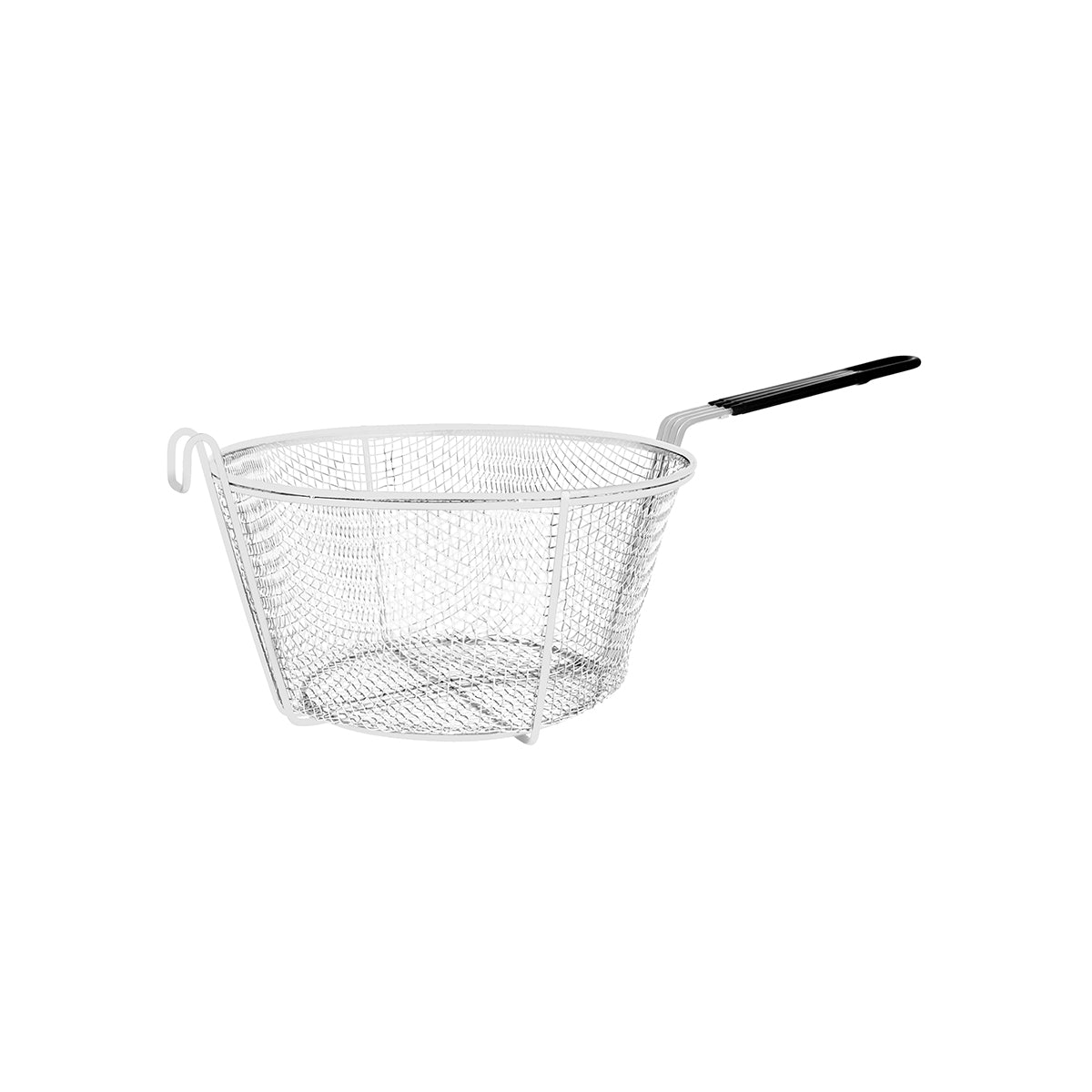 02730 Chef Inox Fry Basket Round 300x510mm Tomkin Australia Hospitality Supplies
