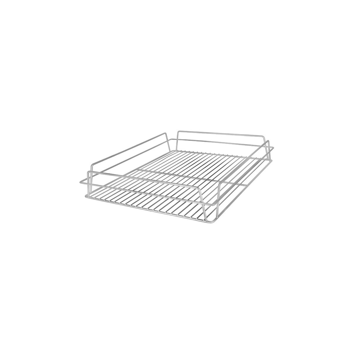 02801 Chef Inox Chef Inox Glass Basket Zinc Plated 430x355x75mm Tomkin Australia Hospitality Supplies