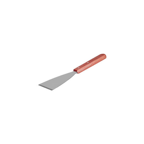 Chef Inox Scraper Pan Wood Handle 100x120mm | Tomkin Australia ...