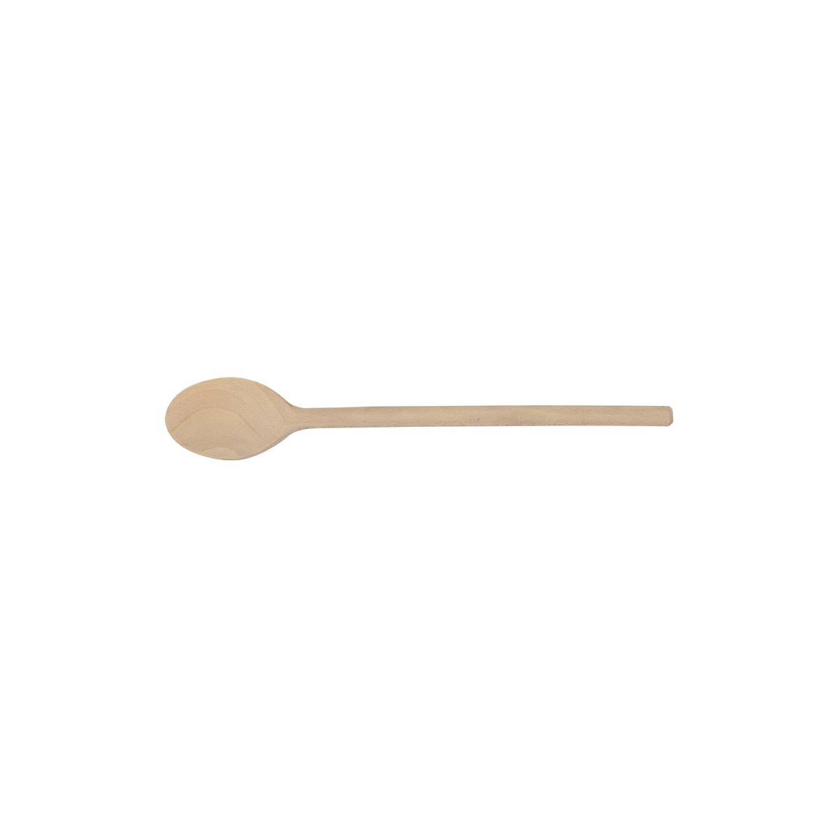 03456 Chef Inox Spoon Beechwood 400mm Tomkin Australia Hospitality Supplies