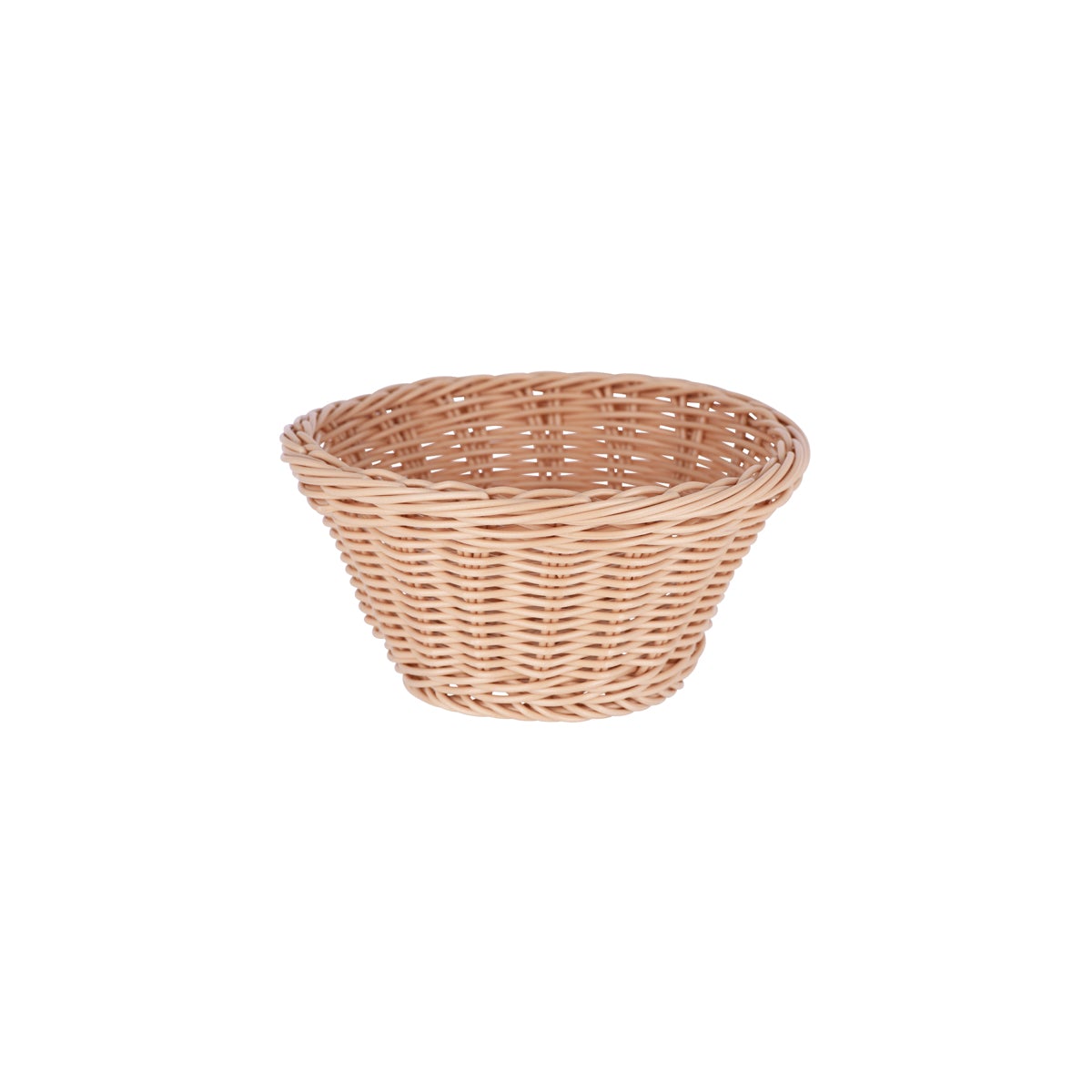 '04050 Chef Inox Bread Basket Tapered Round Polypropylene 185x100mm Tomkin Australia Hospitality Supplies
