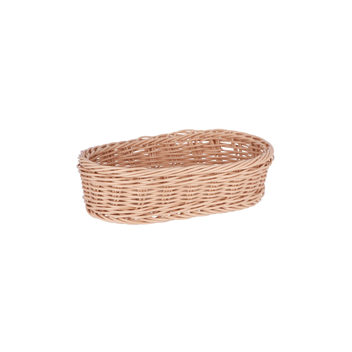 '04060 Chef Inox Bread Basket Oval Polypropylene 230x160x70mm Tomkin Australia Hospitality Supplies