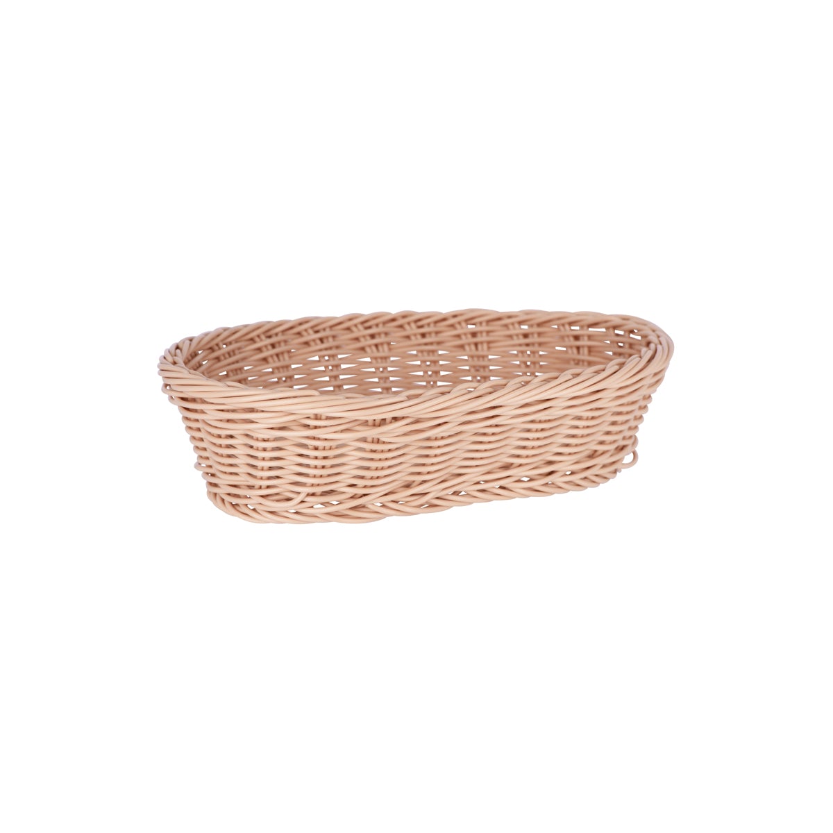 '04063 Chef Inox Bread Basket Oval Polypropylene 265x185x65mm Tomkin Australia Hospitality Supplies