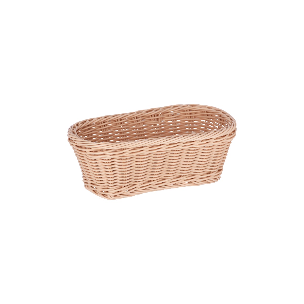 '04070 Chef Inox Bread Basket Rectangular Polypropylene 220x130x85mm Tomkin Australia Hospitality Supplies