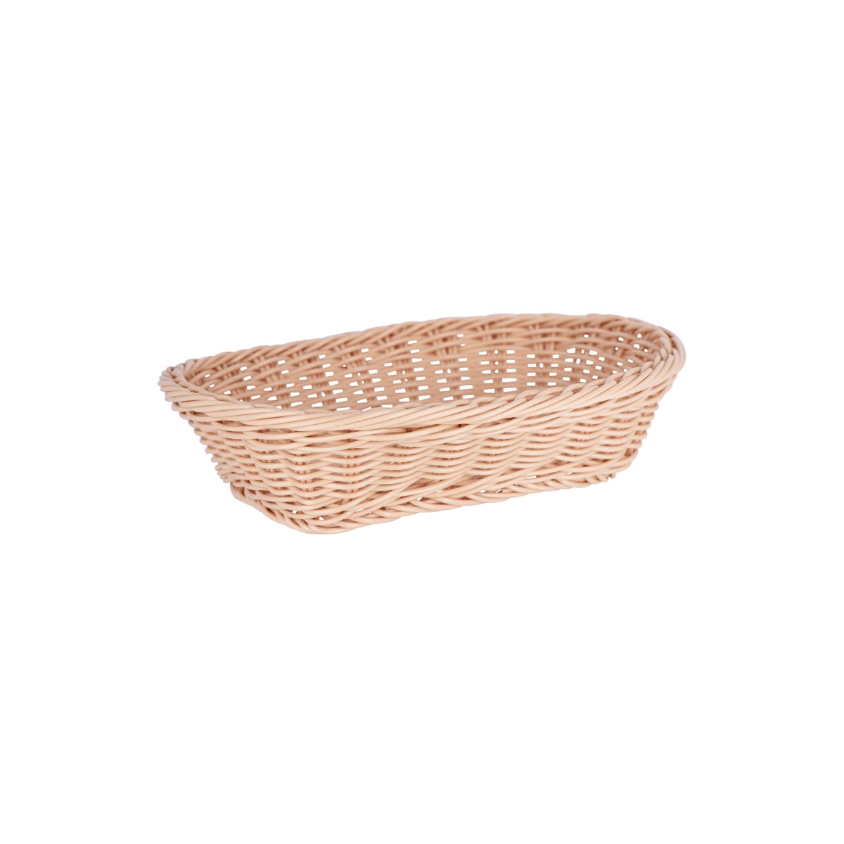 '04073 Chef Inox Bread Basket Rectangular Polypropylene 255x185x70mm Tomkin Australia Hospitality Supplies