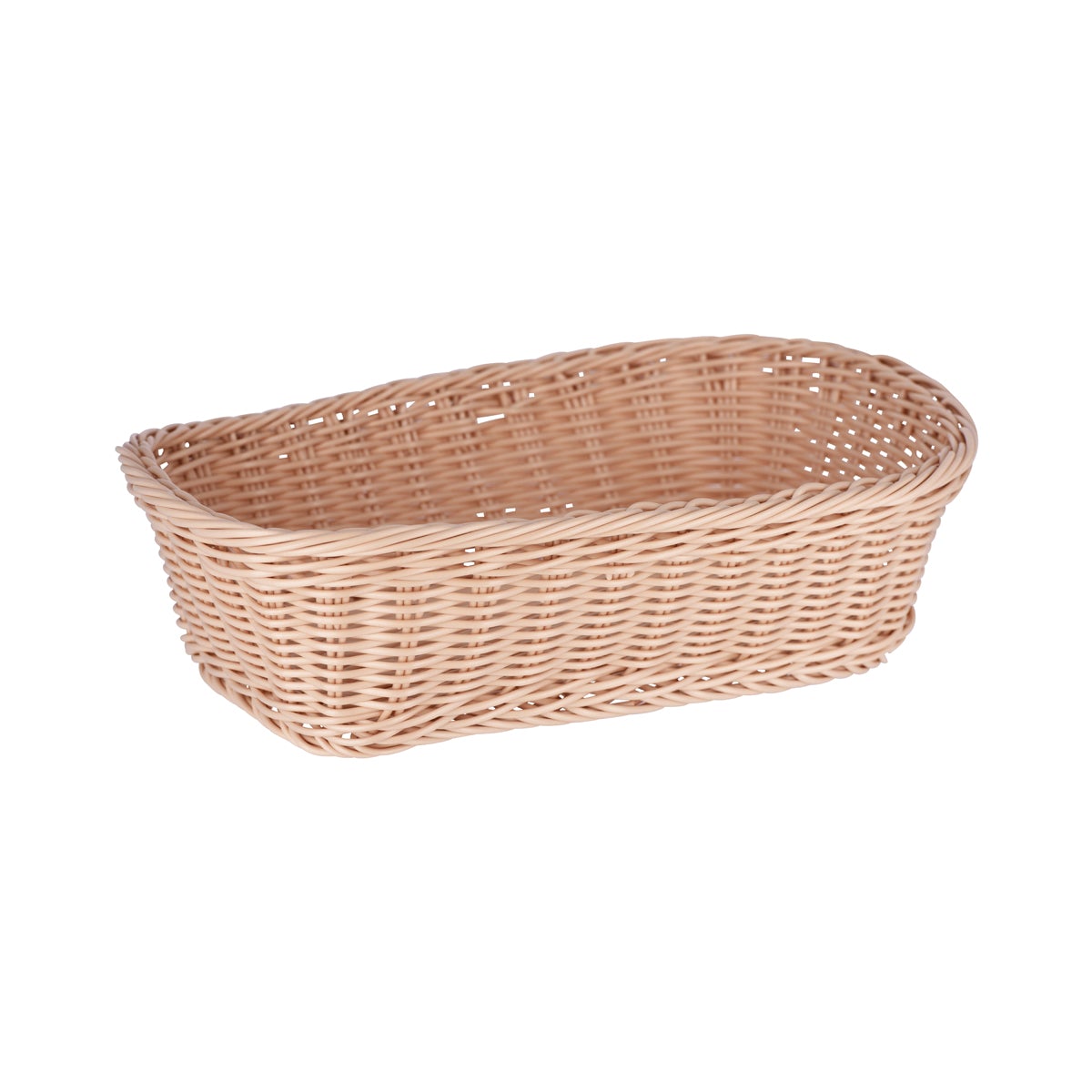 '04076 Chef Inox Bread Basket Rectangular Polypropylene 310x210x90mm Tomkin Australia Hospitality Supplies