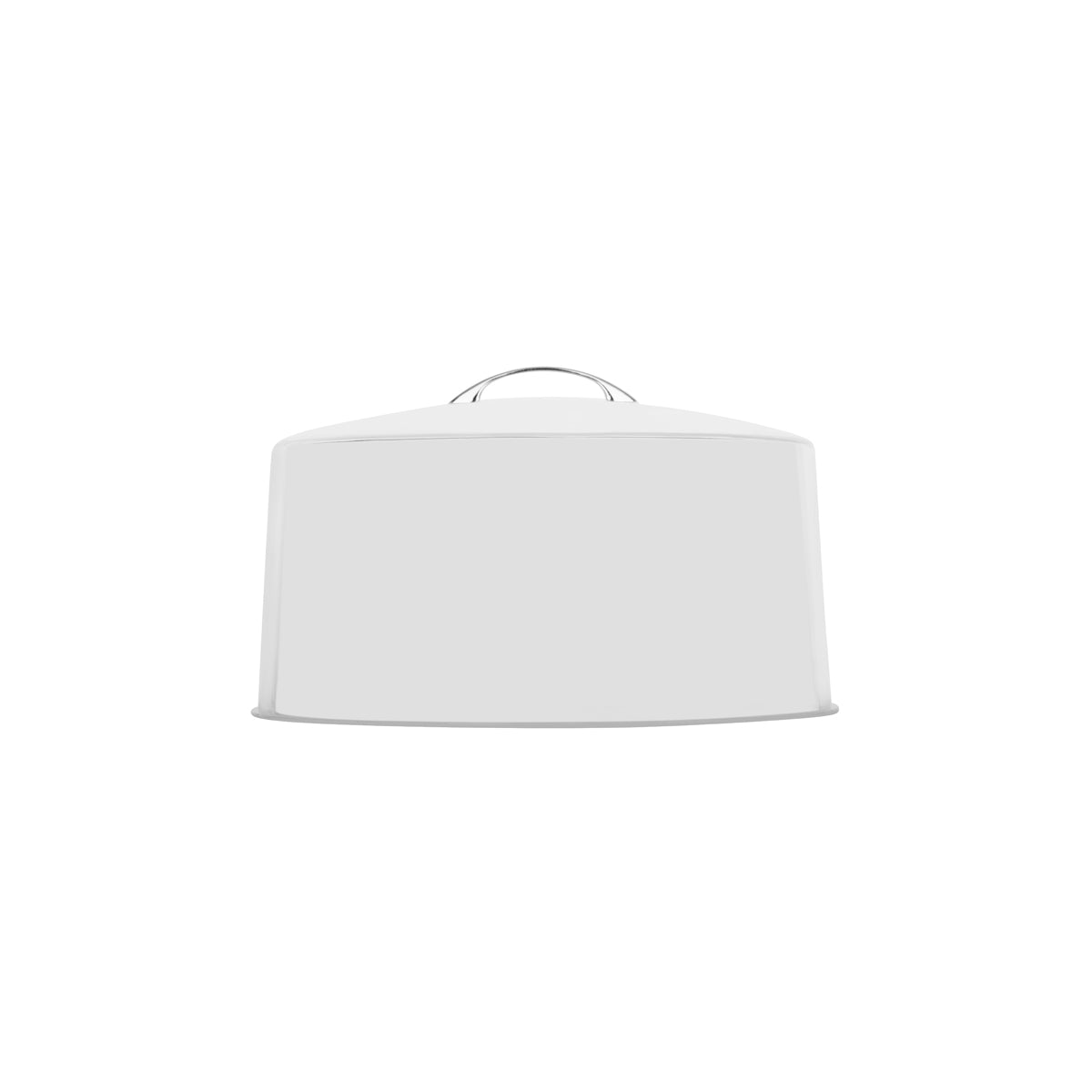 04140 Chef Inox Cake Cover Clear with Chrome Handle 300x185mm Tomkin Australia Hospitality Supplies