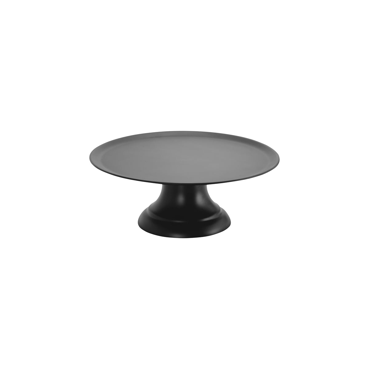 &#39;04150 Chef Inox Cake Stand Black Polycarbonate 297x110mm Tomkin Australia Hospitality Supplies