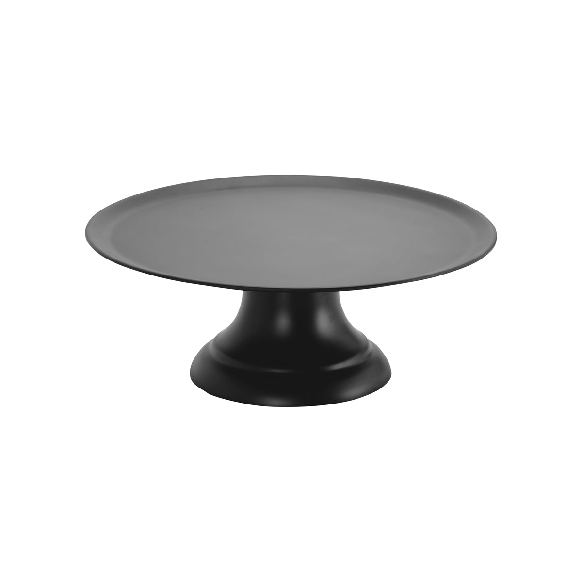 &#39;04156 Chef Inox Cake Stand Black Polycarbonate 417x160mm Tomkin Australia Hospitality Supplies