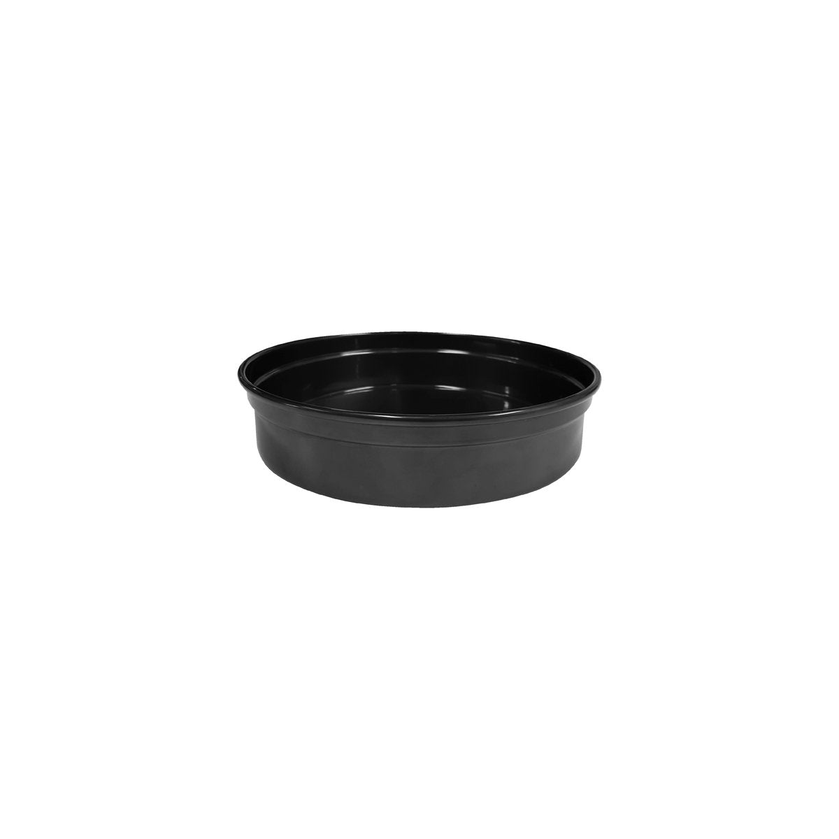 04200-BK Chef Inox Round Bar Tray Aluminium Black 240x50mm Tomkin Australia Hospitality Supplies