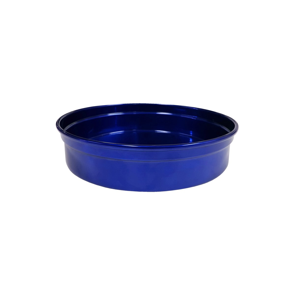 04202-BL Chef Inox Round Bar Tray Aluminium Blue 330x50mm Tomkin Australia Hospitality Supplies