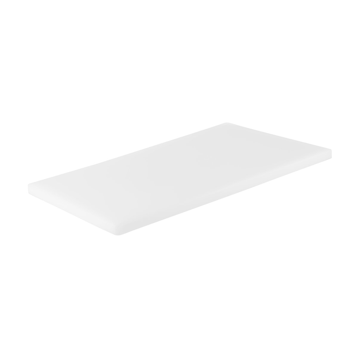 04322 Chef Inox Cutting Board Polyethylene White 450x610x12mm Tomkin Australia Hospitality Supplies