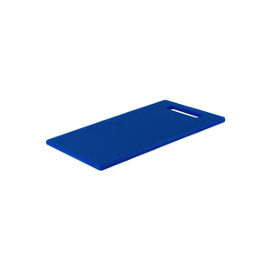 Cutting Board Polyethylene Blue with Handle 450x300x12mm