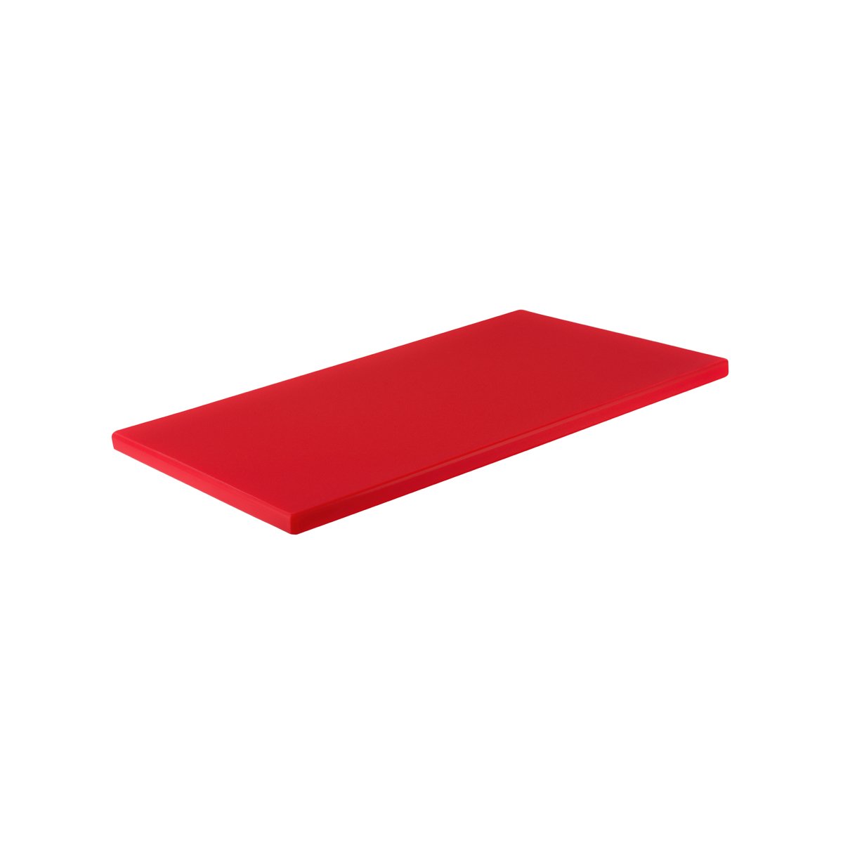 04353 Chef Inox Cutting Board Polyethylene Red 380x510x12mm Tomkin Australia Hospitality Supplies