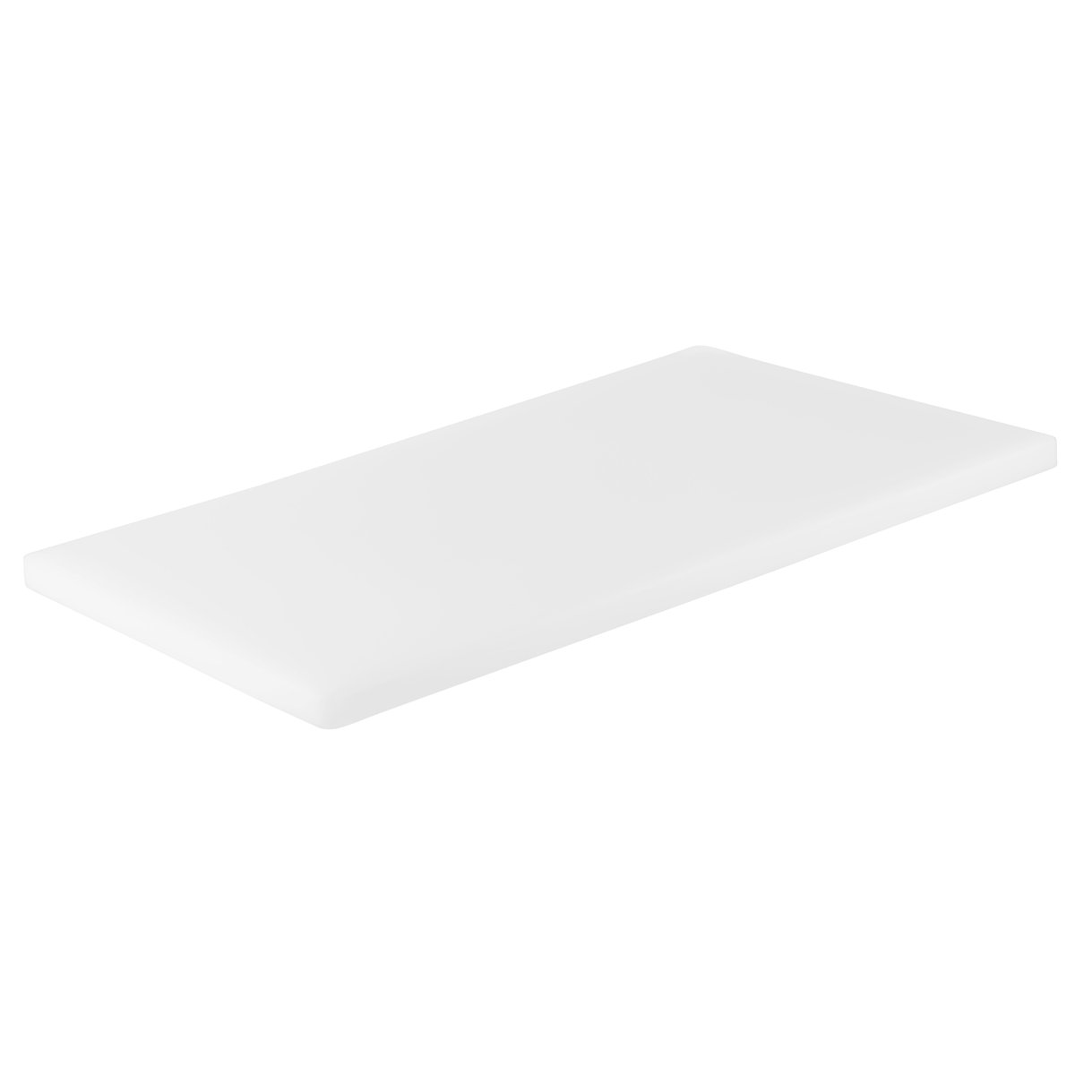 04363 Chef Inox Cutting Board Polyethylene White 450x750x19mm Tomkin Australia Hospitality Supplies