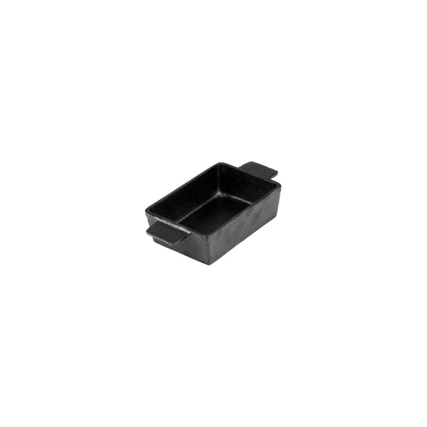 Chef Inox Cast Iron Mini Rectangular Baker 130x90x40mm | Tomkin ...