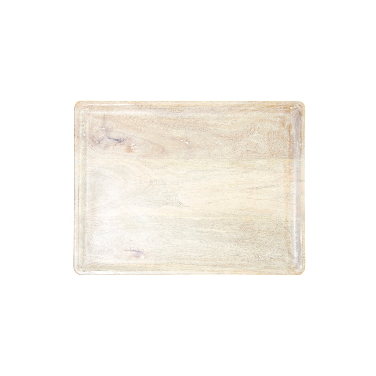 &#39;04820 Chef Inox Mangowood Rectangular Serving Board White 360x180x15mm Tomkin Australia Hospitality Supplies