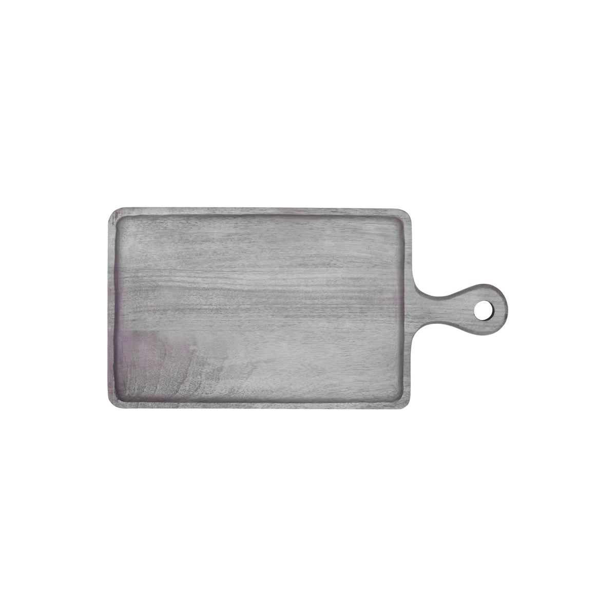 &#39;04860 Chef Inox Mangowood Rectangular Serving Board with Handle Grey 300x200x15mm Tomkin Australia Hospitality Supplies