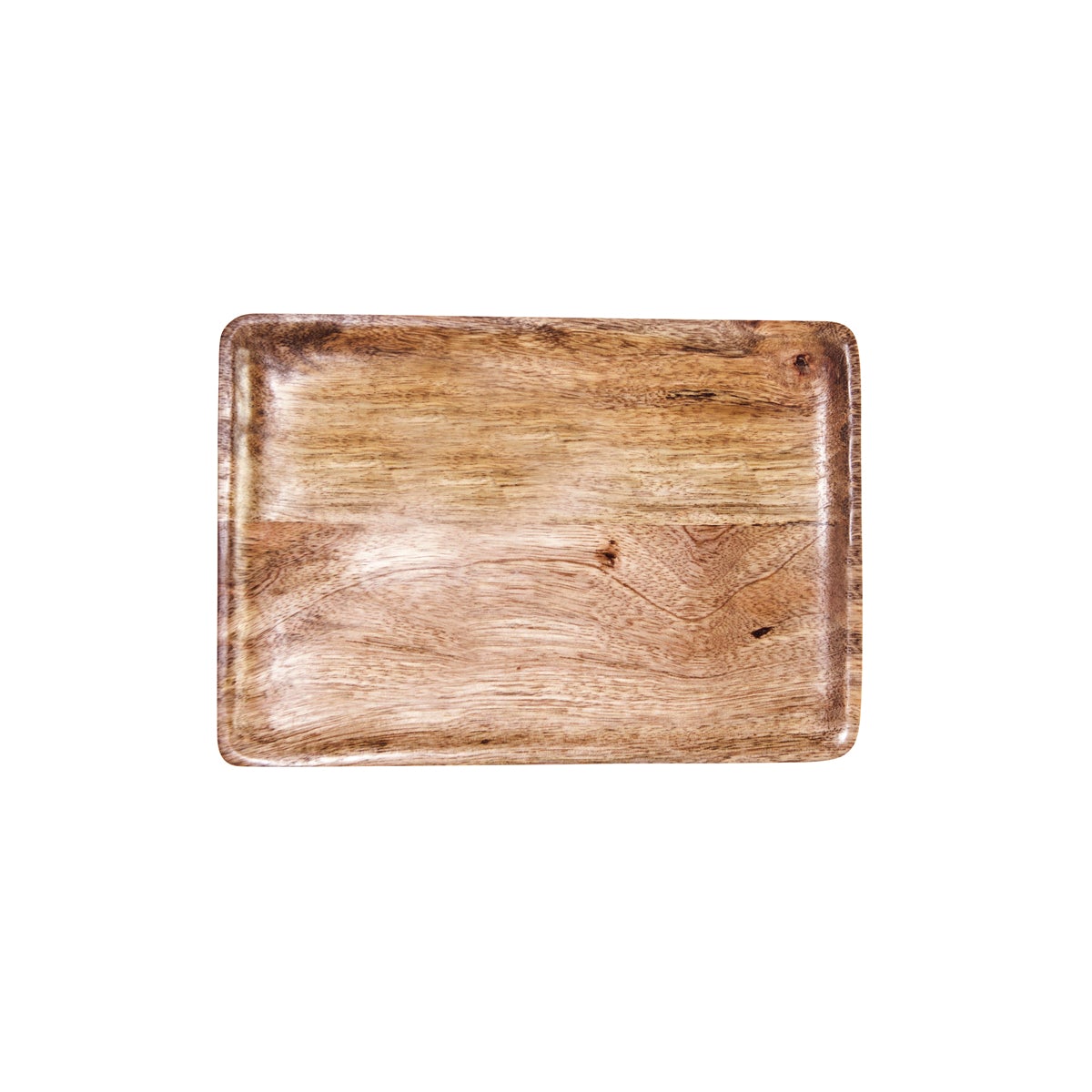&#39;04897 Chef Inox Mangowood Rectangular Serving Board Natural 360x180x15mm Tomkin Australia Hospitality Supplies