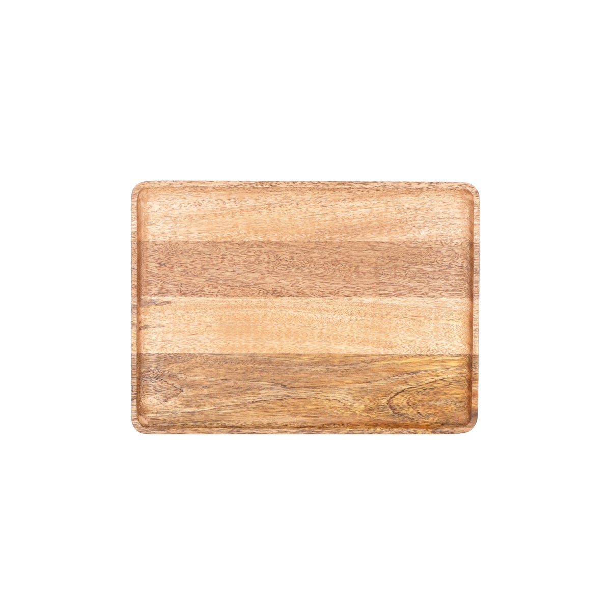 '04900 Chef Inox Mangowood Rectangular Serving Board Natural 350x255x15mm Tomkin Australia Hospitality Supplies