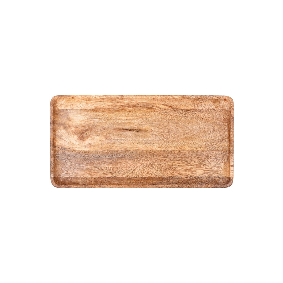 &#39;04905 Chef Inox Mangowood Rectangular Serving Board Natural 400x200x15mm Tomkin Australia Hospitality Supplies