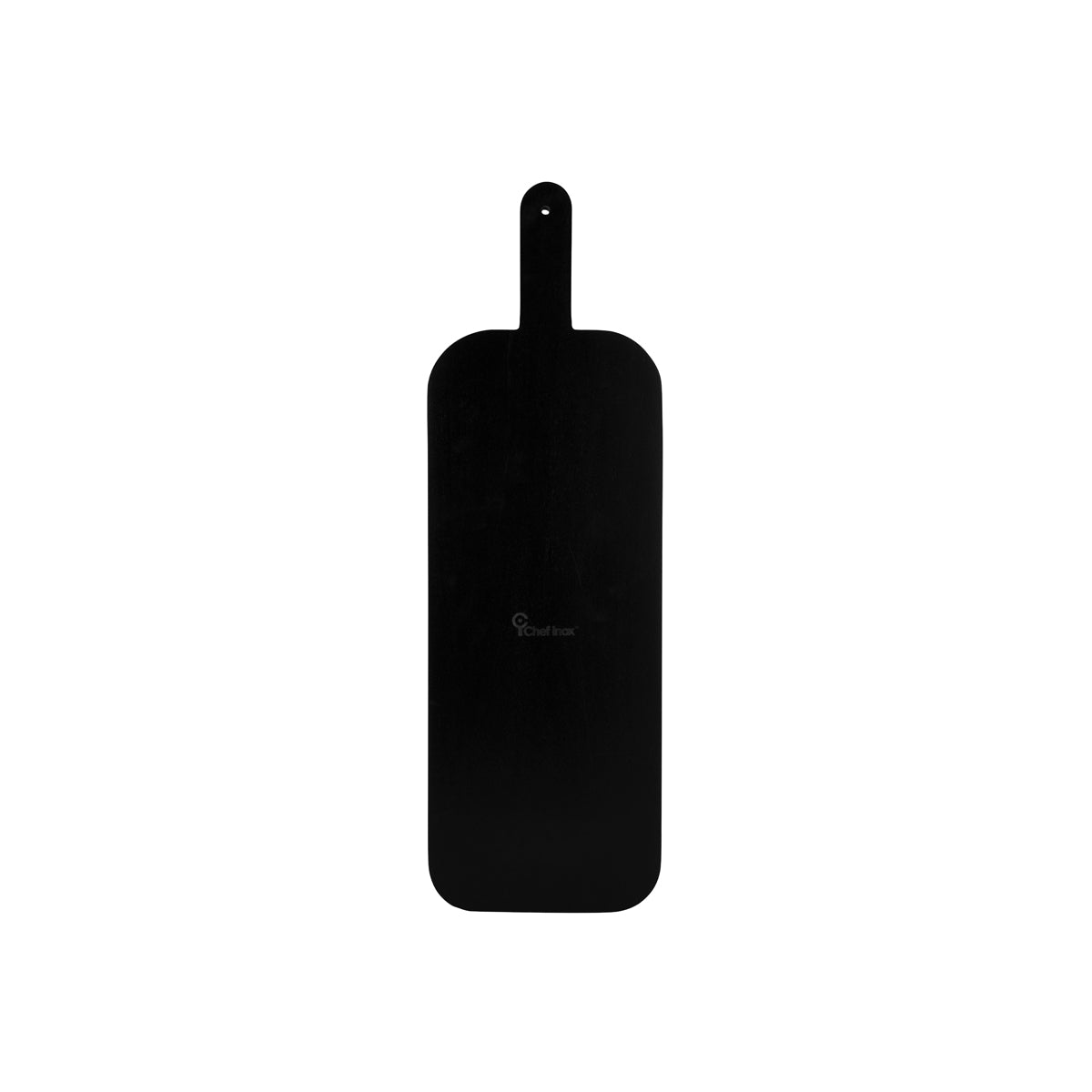 04974 Chef Inox Serve Black Acacia Paddle Board with Acacia Inlay 560x180x15mm Tomkin Australia Hospitality Supplies