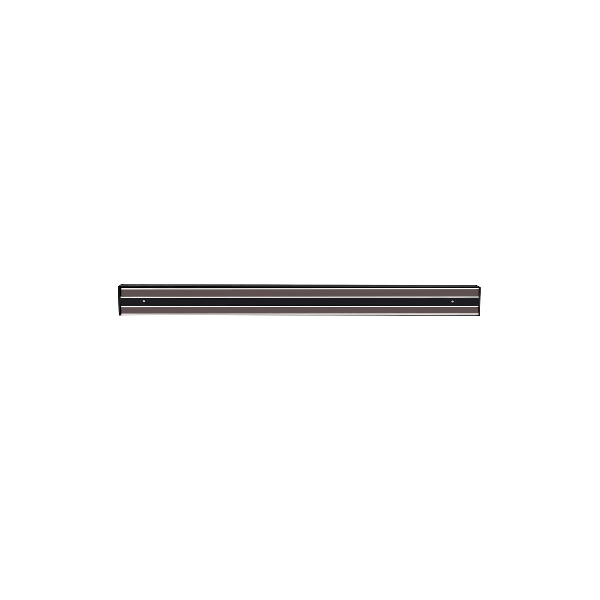 05173 Chef Inox Magnetic Knife Rack Black 450mm Tomkin Australia Hospitality Supplies
