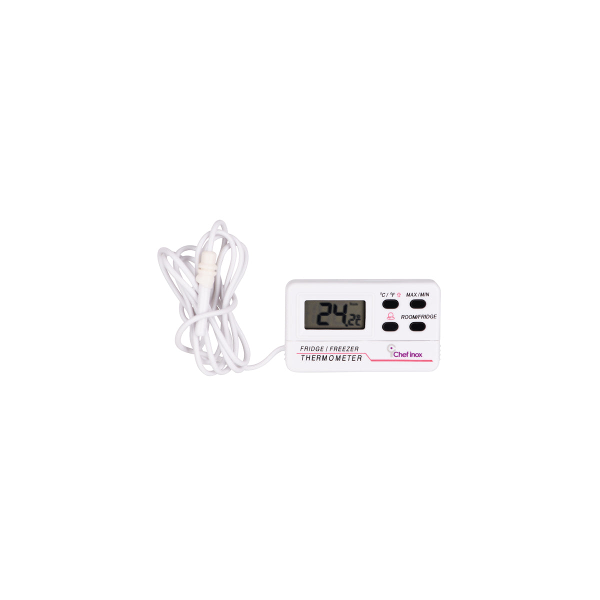05391 Chef Inox Thermometer Digital Display with Probe 50x75mm Tomkin Australia Hospitality Supplies