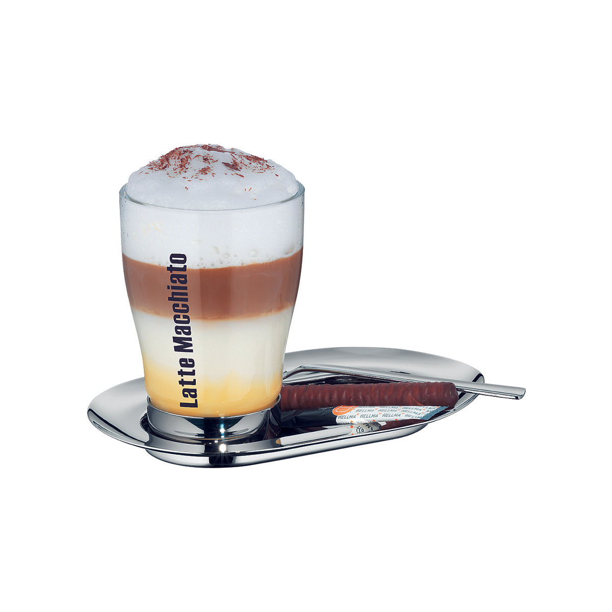 06.2516.6040 WMF CoffeeCulture Latte Macchiato 6pc Set Tomkin Australia Hospitality Supplies