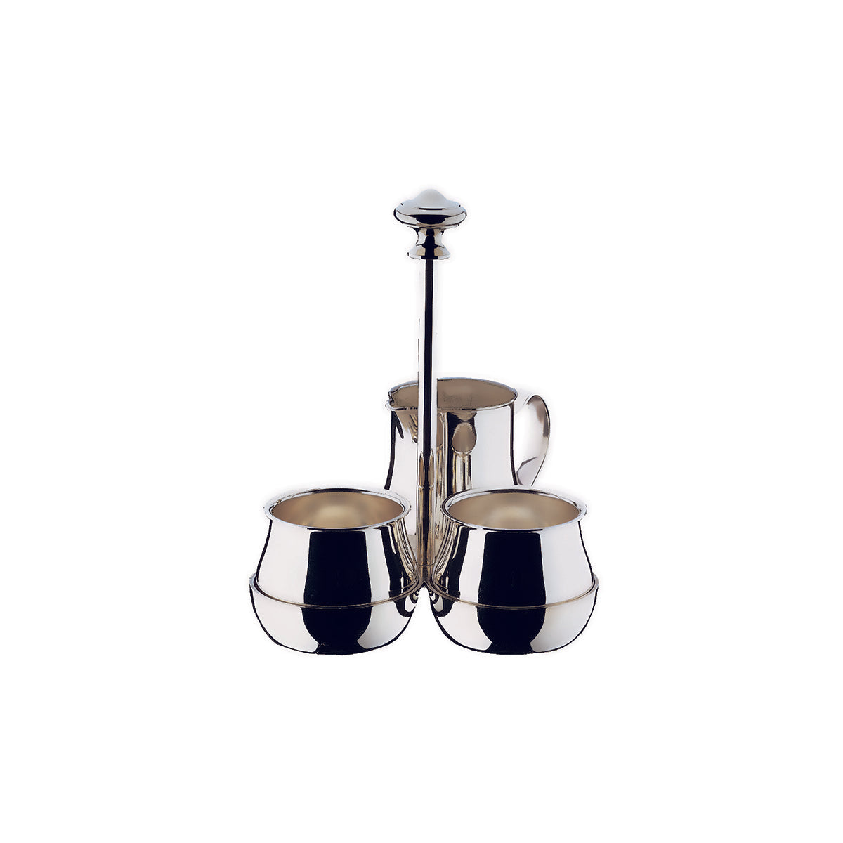 06.3185.6040 WMF Classic Sugar and Cream 3pc Set Tomkin Australia Hospitality Supplies