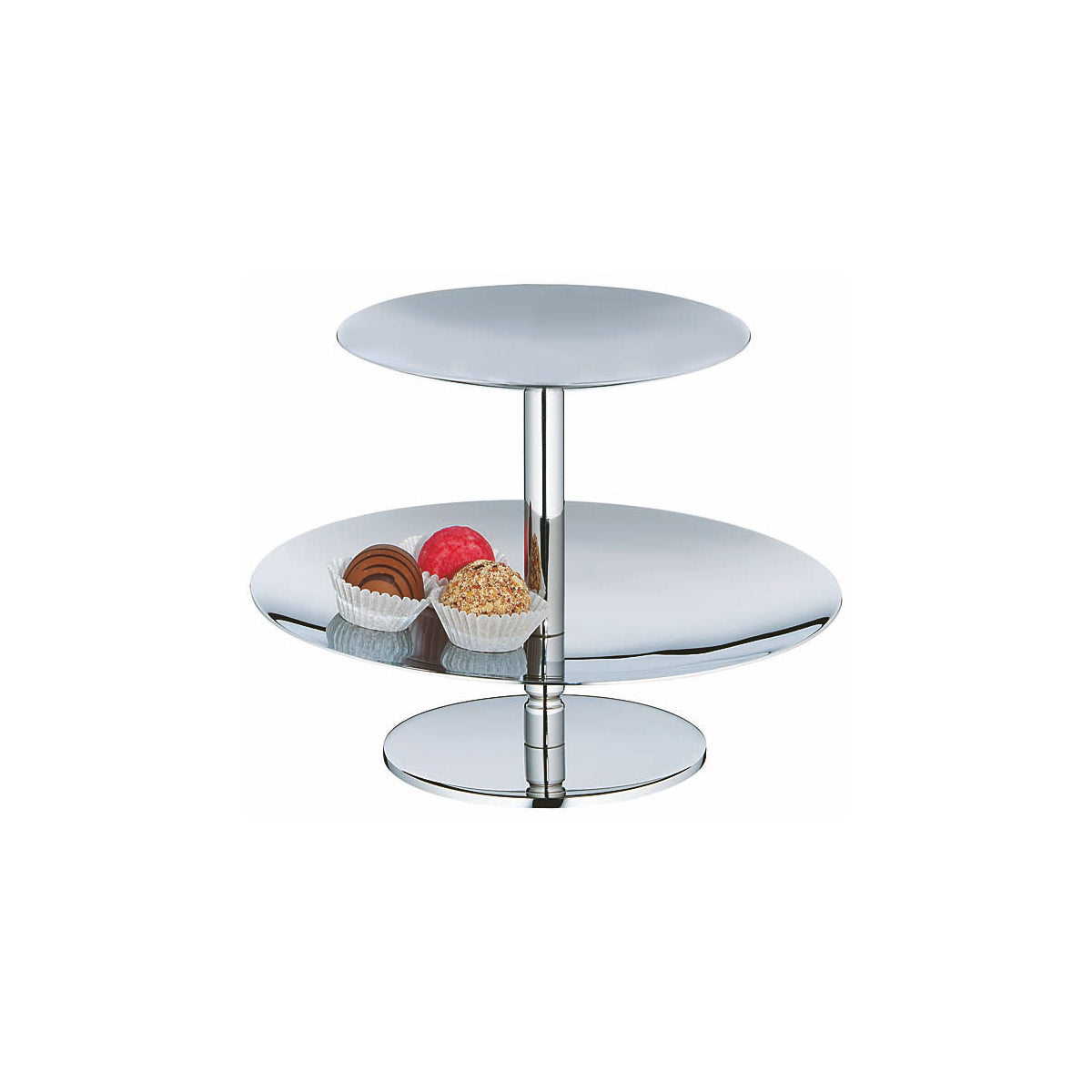 06.6903.6040 WMF Pure 3-Tier Pastry Stand 200x225mm Tomkin Australia Hospitality Supplies