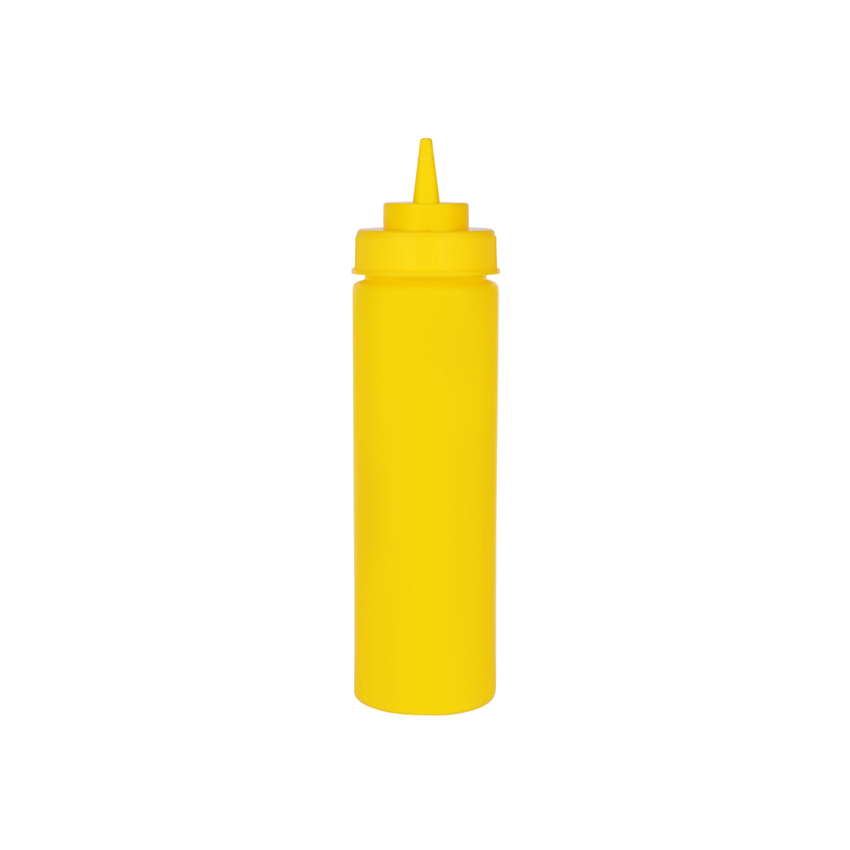 06974 Chef Inox Squeeze Bottle Wide Mouth Yellow 720ml Tomkin Australia Hospitality Supplies