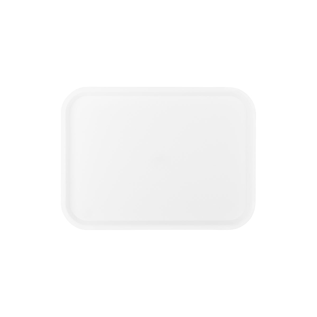 06985-W Chef Inox Fast Food Tray Polypropylene White 411x302mm Tomkin Australia Hospitality Supplies