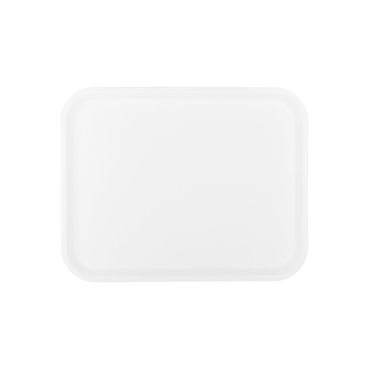 06986-W Chef Inox Fast Food Tray Polypropylene White 449x352mm Tomkin Australia Hospitality Supplies