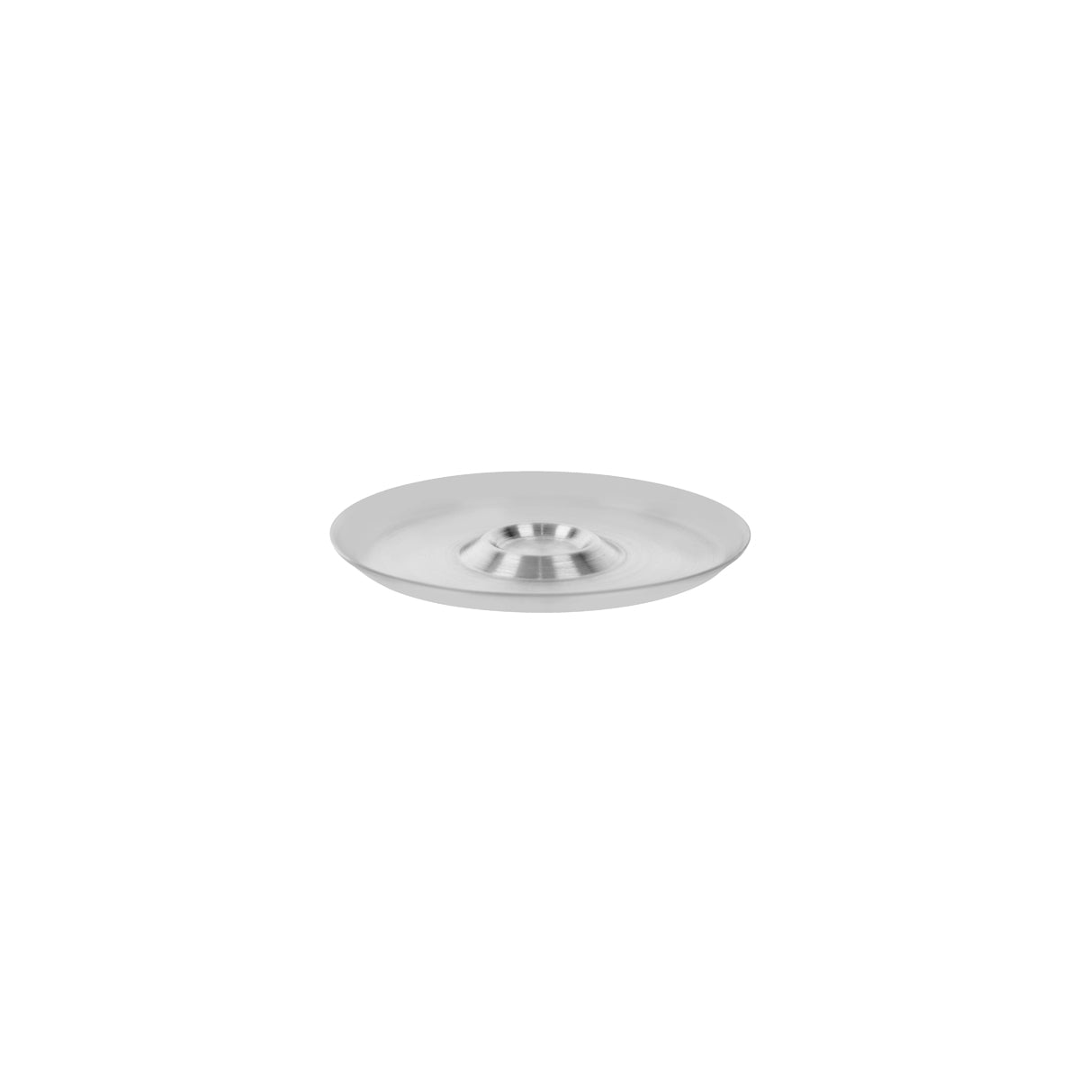 07561 Chef Inox Oyster Plate Stainless Steel 205mm Tomkin Australia Hospitality Supplies