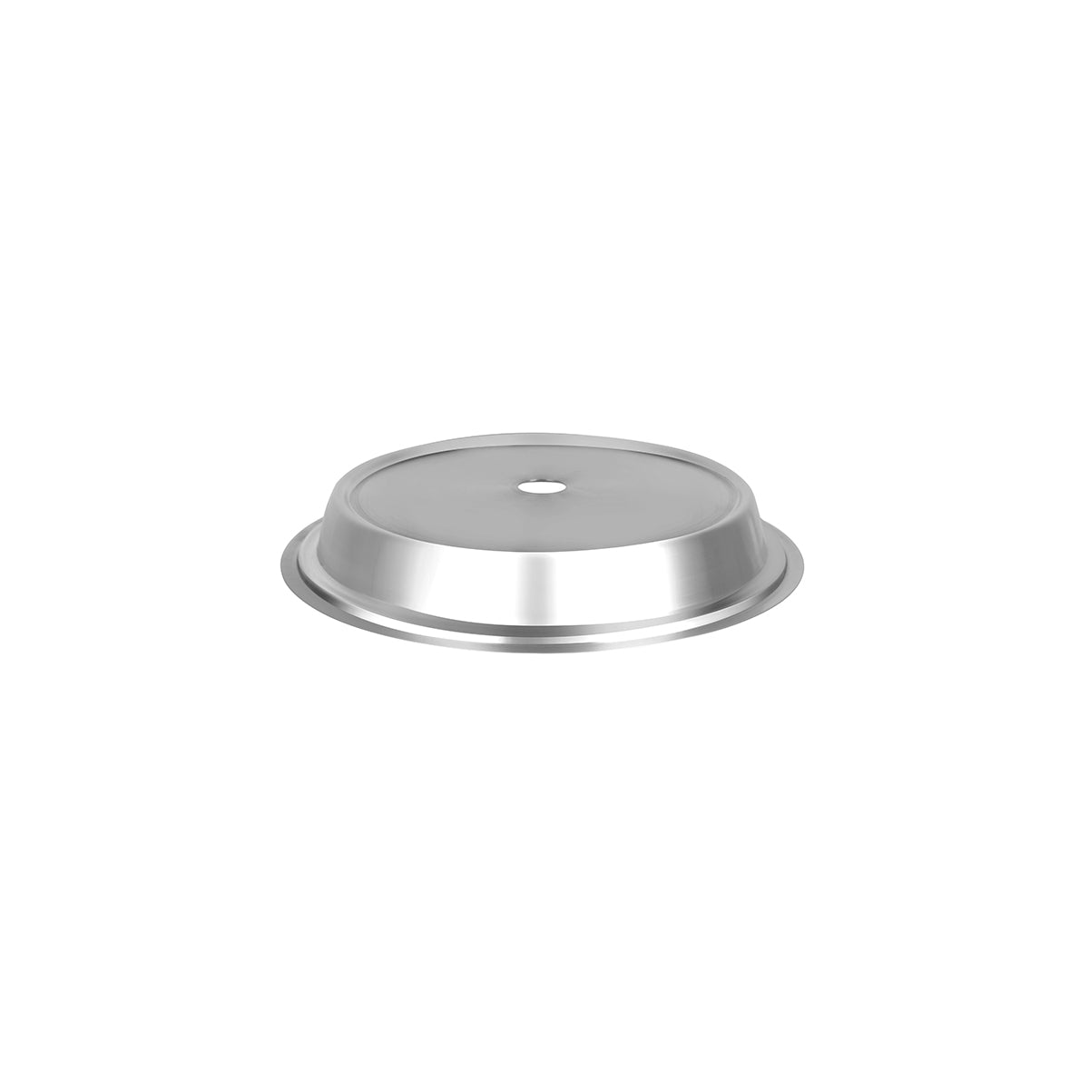 07732 Chef Inox Plate Cover Multi-Fit Stainless Steel 250mm/10" Tomkin Australia Hospitality Supplies