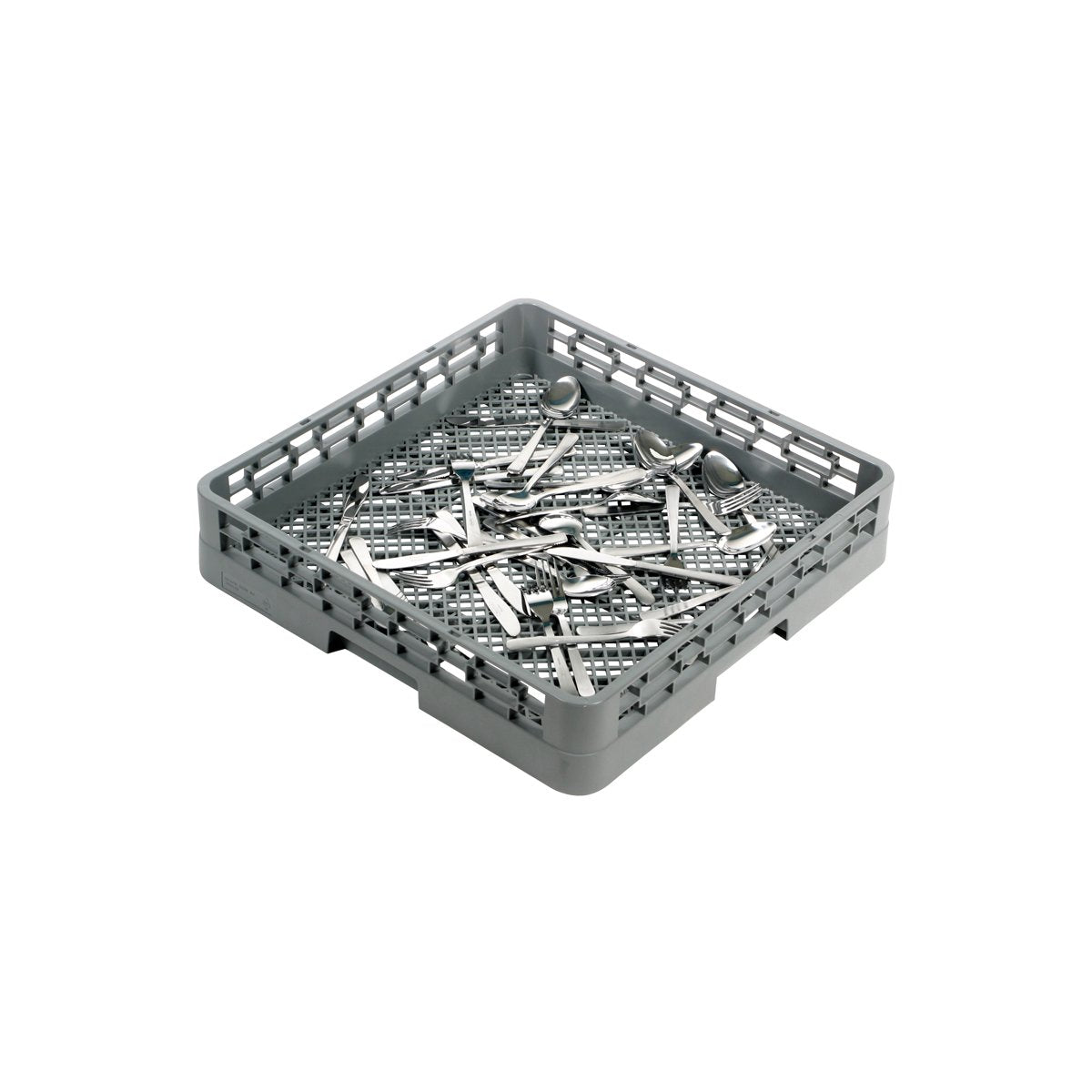 09556 Unica Washrack Flatware 500x500x100mm Tomkin Australia Hospitality Supplies