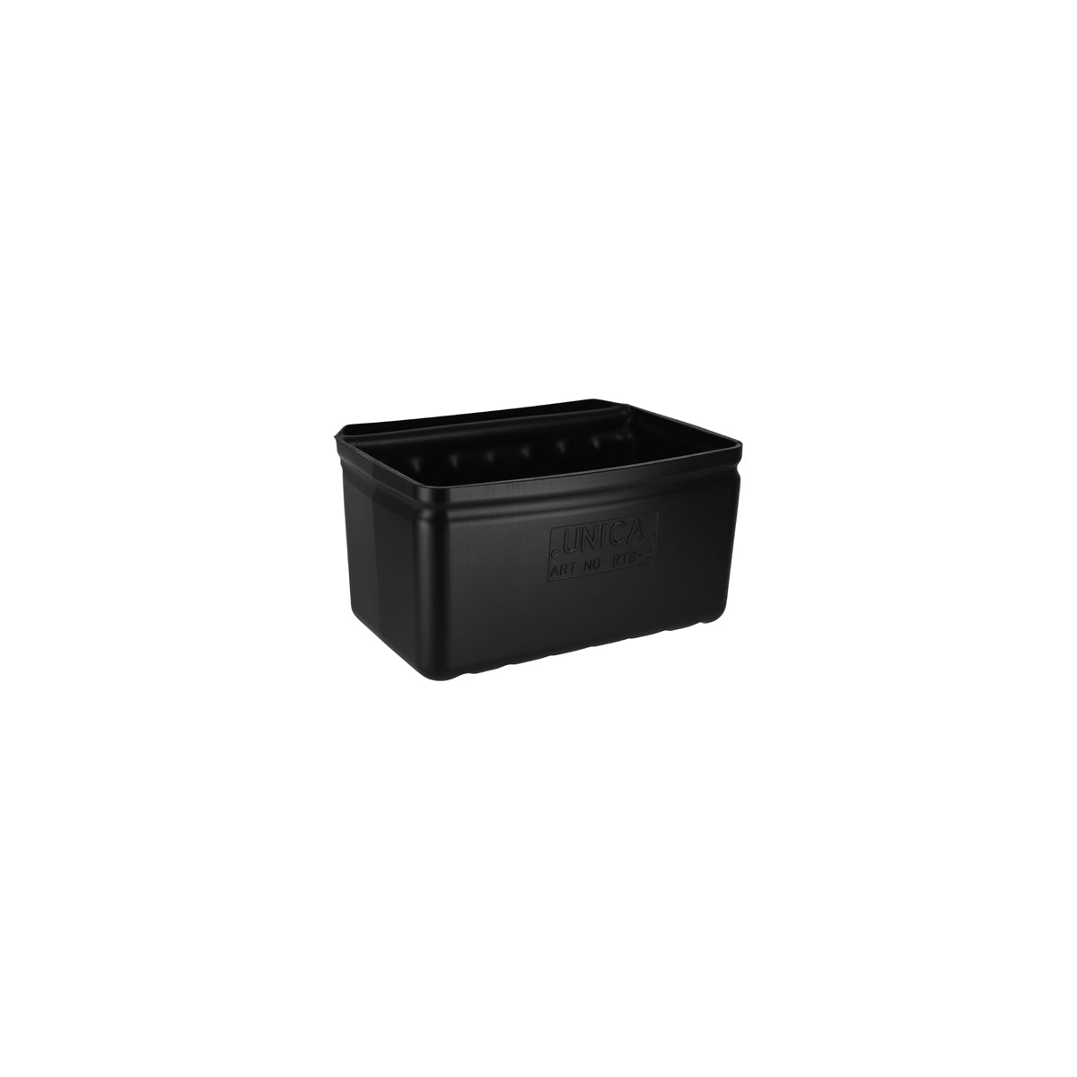 09612 Unica Flatware Bin Black Suits 9600 360x250x190mm Tomkin Australia Hospitality Supplies