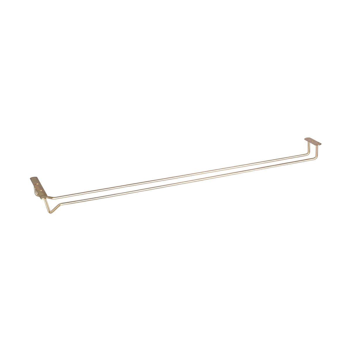 10224 Chef Inox Chef Inox Glass Hanger Brass Plate 610mm Tomkin Australia Hospitality Supplies